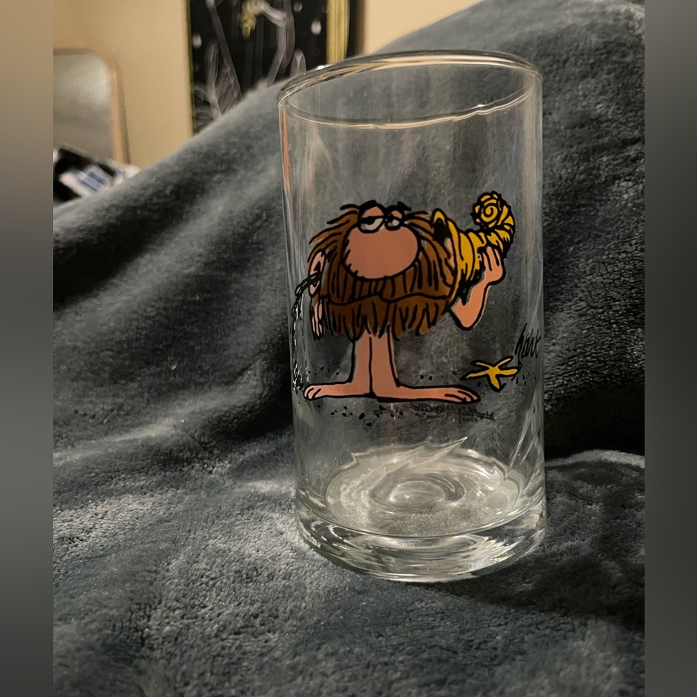 Vintage Arby's BC Ice Age Collector's Series Glass 1981 "Grog"